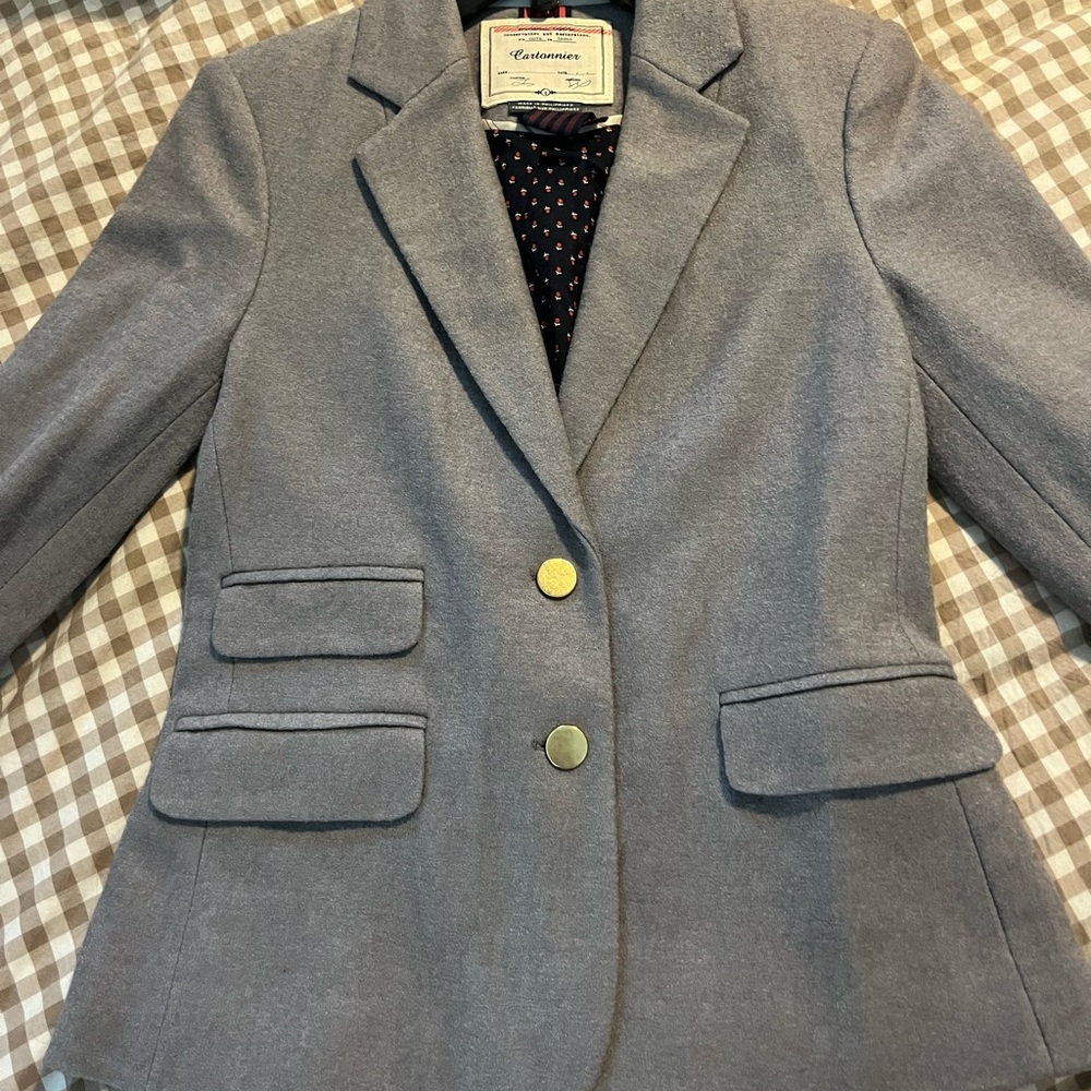 Calvin Klein Women's Gray Blazer